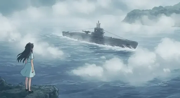 霧の中の潜水艦と艦娘