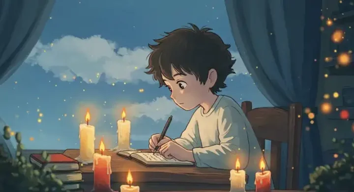 自分だけの名前を考える子