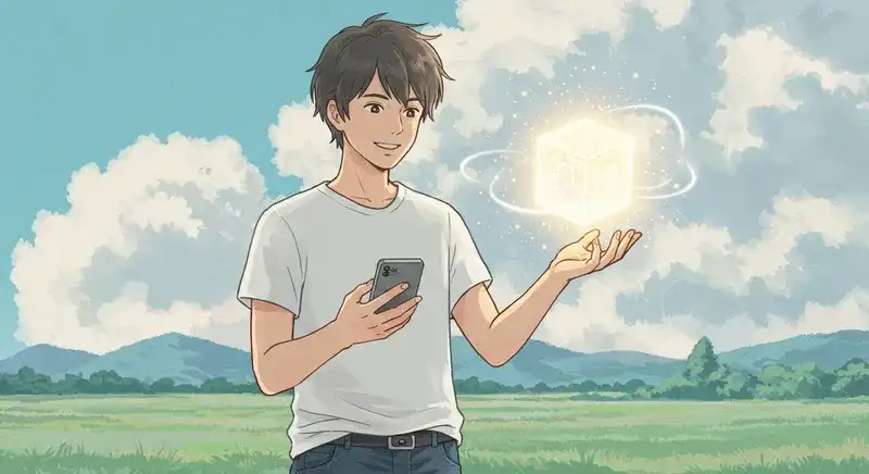 実機と仮想端末を比べている様子