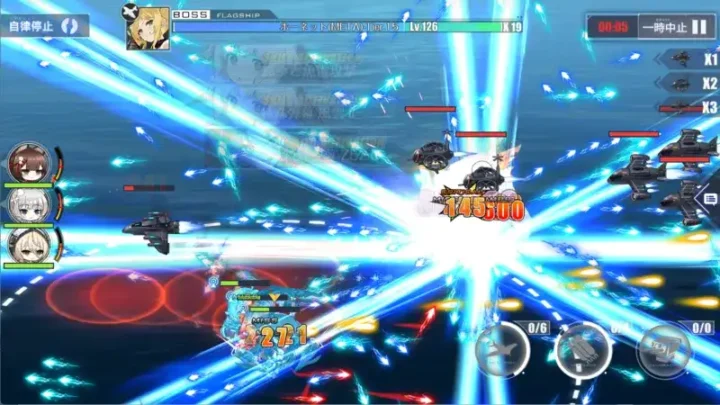 スクショ METAホーネット戦 アズールレーン/ Yoster Inc.