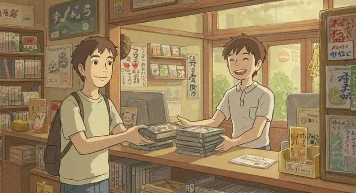 ゲーム買取のやり取り