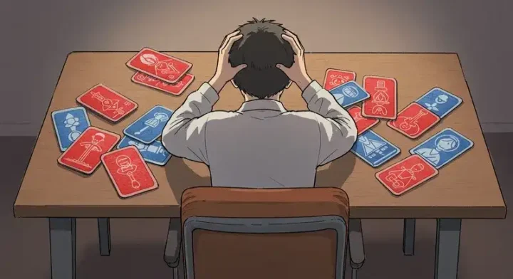 編成ミスに悩むプレイヤー