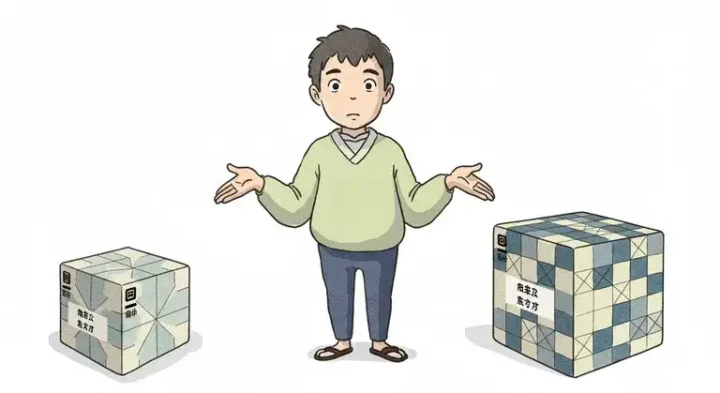 どのウボンゴにするか迷う人