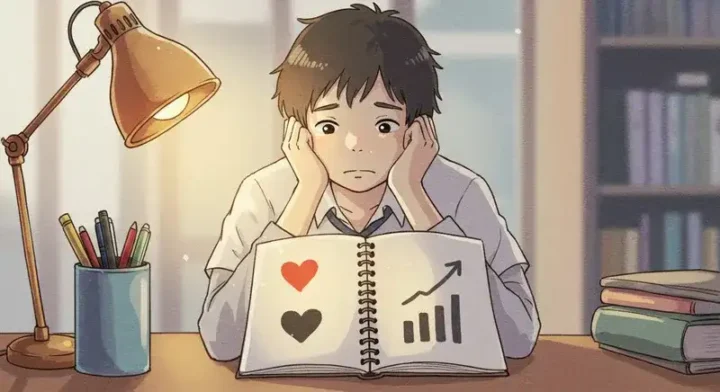 推しとスコアで迷うプレイヤー