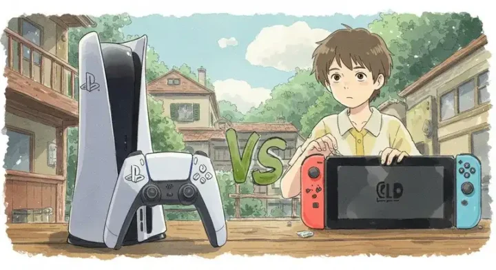 PS5とSwitchの比較検討