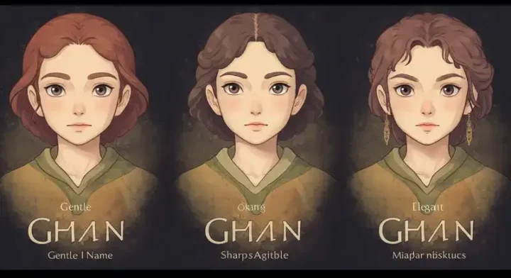 名前によって印象が変わるキャラの表情
