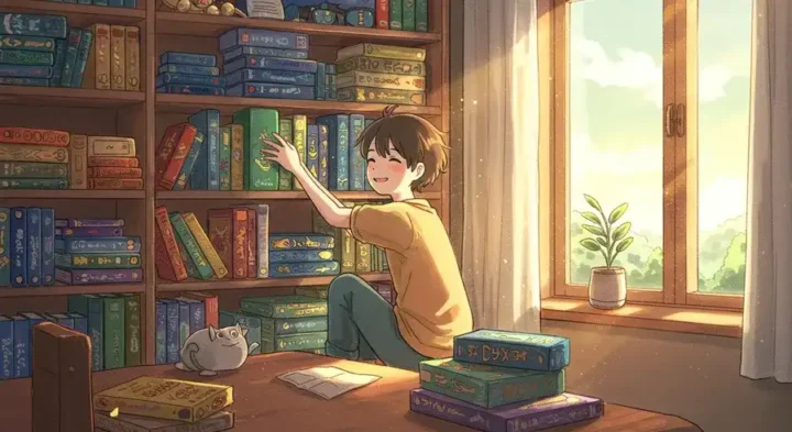 ゲームの本棚を整理する人