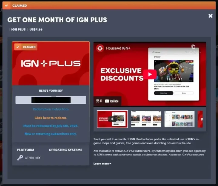 HumbleChoice2025-06 IGN PLUS
