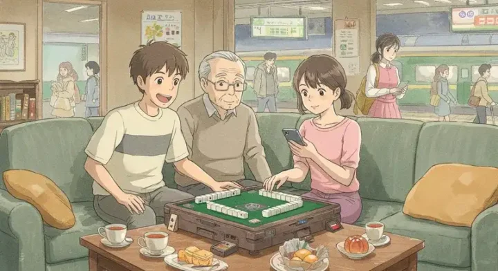 スキマ時間を楽しむイメージ