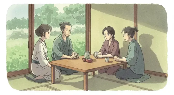 4人でできる遊び(道具なし)を楽しむ親しい仲間