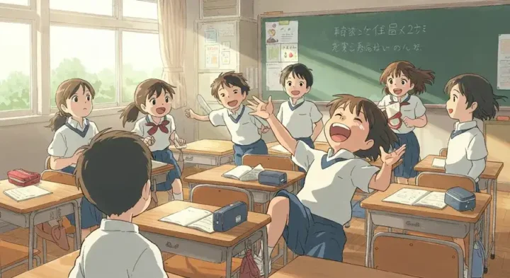 小学生が学校で楽しむ道具なしの室内ゲーム