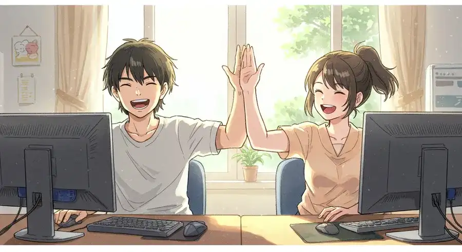 知識を得て、友人と共にゲームを楽しむ自信と連帯感